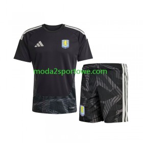 Koszulka Aston Villa Bramkarska Dziecięcy Wyjazdowe Stroje Piłkarskie 2026/27 Krótki Rękaw